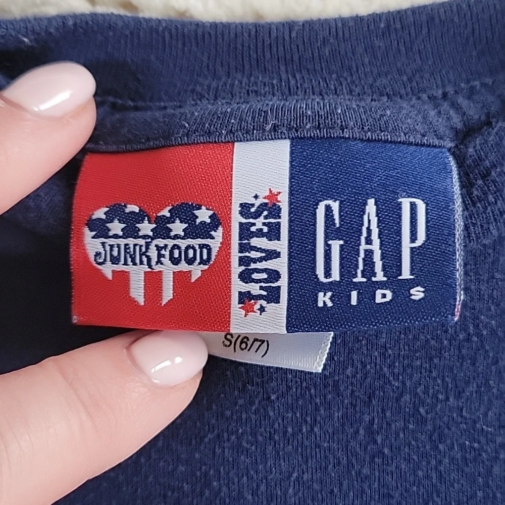Gap Kids Junk Food Love Star Wars Size‎ 6/7 Long Sleeves Vintage